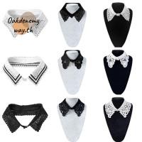 ราคา ปลอกคอปักมุกและปุ่มลูกไม้ลายระบายได้ สามารถถอดเปลี่ยนได้ เหมาะสำหรับตกแต่งเสื้อกันหนาว (54650613783)