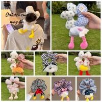 ราคา พวงมาลัยยางยืด OAKDENEMYWAY การ์ตูนแฮนด์เมード ลายคลื่นจุด สำหรับผู้หญิงและเด็ก (52300605349)