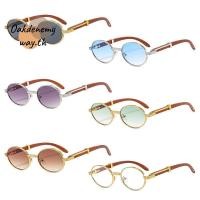 ราคา OAKDENEMYWAY แว่นตากันแดดทรงรีและทรงกลมวินเทจ กรอบเล็กหรูหราในสไตล์ Y2K เหมาะสำหรับทั้งผู้หญิงและผู้ชาย (52001049955)