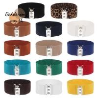 ราคา เข็มขัดสายรัดเอวสำหรับสตรี แบบยืดหยุ่น กว้าง สไตล์แฟชั่น (47550272874)