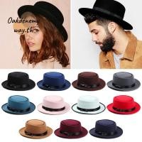 ราคา หมวกฟีโดรา แบบวินเทจ กว้าง brim สไตล์คาวบอย เหมาะสำหรับการเต้นรำ (47200806697)