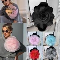 ราคา เสื้อยกทรงพร้อมลายดอกไม้ เข็มกลัดประดิษฐ์ดอกกุหลาบแพทช์ ออร์แกนซ่า เสื้อคอตกลายดอกไม้ (46950848223)