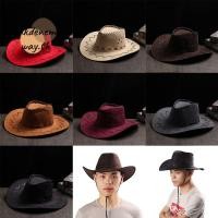 ราคา หมวกคาวบอยหนังนิ่ม สไตล์แฟชั่น (44900917986)