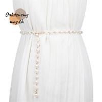 ราคา เข็มขัดโซ่มุกสีขาวสไตล์โบฮีเมียนหรูหราสำหรับผู้หญิง (43925602932)