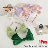 ราคา OAKDENEMYWAY 1 ชิ้นผู้หญิงแถบคาดศีรษะ Bowknot Elegant Bow Hairband ทนทานน่ารัก Bright ผ้าไหมตาข่าย Fairy Hair Hoop หญิง (44650090311)