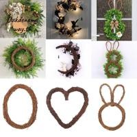 ราคา ตกลง หวายห่วง พวงหรีดทรงกลมรูปหัวใจ ทําเอง สาขาเหี่ยว แฟชั่นงานฝีมือไม้วัสดุห่วงหวายหน้าต่างแขวนประตู (50950797643)