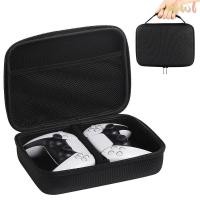 ราคา ROWL กระเป๋าเก็บ EVA กระเป๋าเก็บคอนโทรลเลอร์เกมแข็งคอนโทรลเลอร์คู่ เกมแพดกันน้ํากันกระแทกสากลสําหรับ PS5 PS4 PS3 Xbox Series (49300684496)