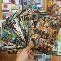 ราคา วาด สมุดสติ๊กเกอร์ตกแต่ง คู่มือโบราณฟิล์มตัดหนังสือสติกเกอร์ ทําเอง 30แผ่น ชิ้นโน๊ตบุ๊คสติ๊กเกอร์เด็กของขวัญโรงเรียนเครื่องเขี (52450242995)