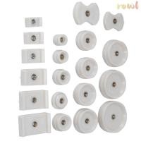 ราคา การทําแผนที่ ROWL อุปกรณ์เสริม สีขาว20ชิ้นชุดเครื่องมือซ่อมนาฬิกา มืออาชีพกลับกดตายซ่อมนาฬิกา (54100664571)