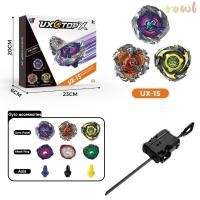 ราคา ROWL Beyblade X Battle Gyro UX 15 Sharkscale Deck Alloy Beys Launcher 3 IN 1 Battle Top Beyscollectionor (50800097434)