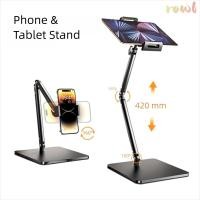 ราคา พวงมาลัย ที่จับมือถือ ปรับได้ 360 ขาตั้งแท็บเล็ตหมุนได้ฐานกันลื่นแบบพับได้แบบพกพาเดสก์ท็อปที่วางสตรีมมิ่งสดสําหรับโต๊ะและบันทึกวิดีโอ (53050664578)