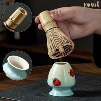 ราคา ROWL Matcha Whisk Holder Handmade เซรามิค Matcha Whisk คอนเทนเนอร์ การ์ตูน Teaware Whisk Holder สําหรับห้องรับประทานอาหาร (49750268022)