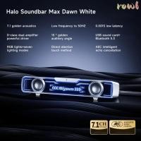 ราคา ร็อคล์ ลําโพงคอมพิวเตอร์ตั้งโต๊ะ ไฟเวิร์ดแฝงต่ําแบบมีสายโต๊ะ ซาวด์บาร์ ขับเคลื่อน ยูเอสบี คุณภาพสูงพร้อมไมโครโฟนบลูทูธเสียงบาร์ลําโพงเล่นเกมสํานักง (49000235019)