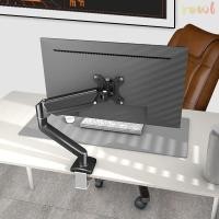 ราคา ROWL Monitor แขวน แขนยกสีดําสีขาวหน้าจอขาตั้ง Bracket ทนทาน Clamp ติดตั้ง 17 32 นิ้ว Grommet ติดตั้งโต๊ะ Mount ขาตั้งหน้าจอ Universal (44701276117)