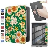 ราคา ROWL e Reader อะคริลิค Auto Wake Sleep Smart Cover Professional Hand Support สมาร์ทกันกระแทก Folio Funda สําหรับ Kindle Paperwhite 5 11th Gen 2021 6 8 นิ้ว M2L3EK (44226070173)