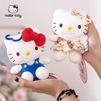 ราคา พร้อมส่ง พวงกุญแจตุ๊กตา Hello Kitty ตุ๊กตาคิตตี้น่ารัก จี้ตุ๊กตาการ์ตูน Sanrio Kitty เหมาะสำหรับตกแต่งเป้สะพายหลัง (27008419450)