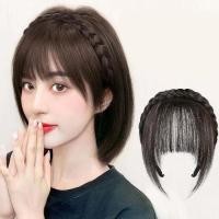 ราคา กรุงเทพ ที่มองไม่เห็น ผู้หญิงธรรมชาติ หน้าม้าปลอม ก้างปลา วิกผมถักเปีย น่ารัก ที่คาดผม หน้าผาก ไร้รอยต่อ น้ําหนักเบาม (28024676473)