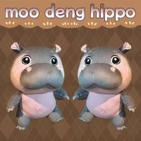 ราคา จัดส่งทันที ตุ๊กตา moo deng hippo plush ฮิปโป้เด้ง ตุ๊กตาฮิปโปหมูของเล่นตุ๊กตาฮิปโปของขวัญวันเกิดตุ๊กตาหมู (29222137553)