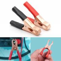 ราคา คลิปหนีบปากจระเข้ ทดสอบแรงดันไฟฟ้าแบตเตอรี่ 30A 70 มม สําหรับรถยนต์ รถตู้ รถตู้ 2 ชิ้น ต่อชุด (23066086348)