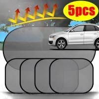 ราคา ม่านบังแดดหน้าต่างรถยนต์ 5 ชิ้น ม่านบังแดด ป้องกันรังสียูวี ด้านหน้า ด้านหลัง สีดํา ม่านบังแดดกระจกด้านข้าง อุปกรณ์เสริม (20092742984)