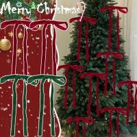 ราคา คริสต์มาส Flock ริบบิ้น Bows เครื่องประดับ ทองสีแดงเงิน Glitter Ribbons Bowknot ต้นคริสต์มาสแขวนตกแต่ง ปีใหม่ตกแต่งบ้านปาร์ตี้ Diy Garland ของขวัญอุปกรณ์ (24938493413)