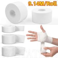 ราคา 1 ม้วน ผ้าฝ้าย สีขาว กีฬา เทปกีฬา เทปกาวทางการแพทย์ กันน้ํา ผ้าพันแผล กล้ามเนื้อ ฟิสิโอ การบาดเจ็บจากการเล่นกีฬา ความเครียด เข่าและข้อมือ ผ้าพันแผลพันข้อเท้า (25205601754)