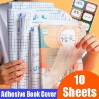 ราคา แผ่นฟิล์มพลาสติกใส กันน้ํา มีกาวในตัว พร้อมสติกเกอร์ชื่อ สําหรับป้องกันหนังสือนักเรียนประถม และเครื่องเขียน 10 แผ่น (21179710958)