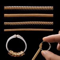 ราคา Featured อุปกรณ์ปรับขนาดแหวน แบบเกลียว ใส สีทอง สําหรับแหวนหลวม (18372340262)