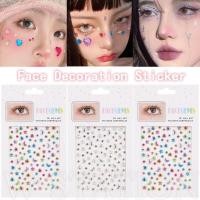 ราคา สติกเกอร์เพชร 3D รูปใบหน้า แวววาว สําหรับตกแต่ง เครื่องประดับ อัญมณีสักชั่วคราว รูปดาว ดวงจันทร์ หัวใจ สีสันสดใส สําหรับร่างกายใบหน้าคิ้ว อุปกรณ์แต่งหน้า สําหรับงานเทศกาล ปาร์ตี้ (25170922551)