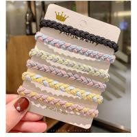 ราคา ยางรัดผม แบบเปียถักแฮนด์เมด สีหวาน (4940829332)