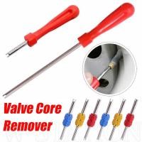 ราคา ประแจถอดแกนวาล์วยางรถจักรยานยนต์ แบบพกพา ประแจขันแกนยางรถจักรยาน ไขควงแกนวาล์ว ด้ามพลาสติกยาว เครื่องมือซ่อมอัตโนมัติ แบบสากล (22484401840)