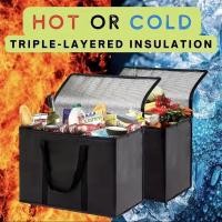 ราคา ถุงเก็บความเย็น ฉนวนกันความร้อน ใช้ซ้ําได้ สําหรับเก็บอาหาร ถุงช้อปปิ้ง ขนาดใหญ่ พร้อมซิป ถุงเก็บความเย็น ฟอยล์อลูมิเนียม แบบพกพา ซักล้างได้ พับได้ ถุงเก็บความเย็น เบียร์ (15967266431)