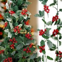 ราคา เถาเบอรี่จําลอง คริสต์มาส พวงหรีดคริสต์มาส พร้อมเบอรี่ประดิษฐ์ ใบไม้สีเขียว แขวนเถาวัลย์หวาย ดอกไม้ประดิษฐ์ ใบไม้ สตริง ตกแต่งบ้าน เทศกาลคริสต์มาส ปีใหม่ (20784232205)