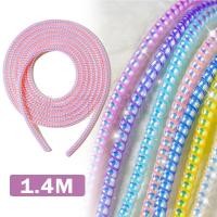 ราคา ปลอกเกลียวถนอมสายชาร์จ หลากสี ขนาด 1 4 ม สําหรับจัดระเบียบสายเคเบิล (20282228069)