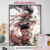 ราคา ภาพปักเพชรสไตล์การ์ตูน ติดเองไม่ยาก ของตกแต่งห้องสวยๆ ของตกแต่งบ้านสวยหรู (41001173183)