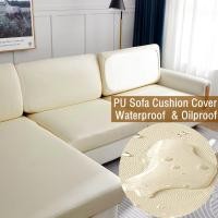 ราคา ผ้าคลุมโซฟา หนัง PU กันน้ํา ยืดหยุ่น สําหรับสัตว์เลี้ยง 1 2 3 ที่นั่ง (15797862566)