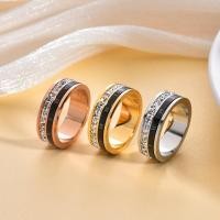 ราคา ยุโรปอเมริกันตัวเลขโรมันสแควร์เพชร Turnable แหวนเหล็กไทเทเนียม Non Fading สำหรับผู้ชายและผู้หญิง แหวนแฟชั่นไม่ซ้ำแบบ Must (43504623789)