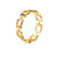 ราคา แหวนสเตนเลส พิมพ์ลายตัวอักษร CH หรูหรา เข้ากับทุกการแต่งกาย แฟชั่นสําหรับผู้หญิง ของขวัญ (18389517267)