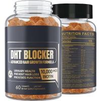 ราคา DHT Gummies DHT Gummy อาหารเสริม Blocker Gummies Biotin Hair 60 Gummies (29471525465)
