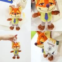 ราคา พวงกุญแจผ้ากํามะหยี่นุ่ม Zootopia พร้อมสไตล์การ์ตูน Nick และ Judy สําหรับและกระเป๋าเป้สะสม (48450380770)