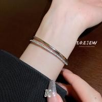 ราคา DREJEW สร้อยข้อมือ ชุบไฟฟ้า ทองแท้ เพทาย สองชั้น เปิดได้ อเนกประสงค์ อารมณ์ เฉพาะเจาะจง เครื่องประดับมือ สําหรับผู้หญิง (12098989010)