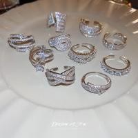 ราคา เดรช เกาหลี อิน สามเหลี่ยมเพทายเปิดแหวนสร้างสรรค์อเนกประสงค์แหวนนิ้วชี้ (28784765563)