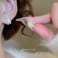 ราคา ต่างหูเพชรเม็ดใหญ่ 925 สเตอร์ลิง เคลือบทองแท้ 14K เหมาะสำหรับโอกาสพิเศษ (41322940811)