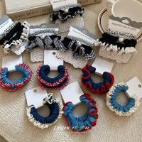 ราคา เครื่องประดับผมแฟชั่น แบบผ้ามุกสำหรับผูกผม (41917065307)