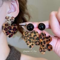 ราคา จี้ต่างหูเงินแท้ 925 พิมพ์ลายเสือดาวและดอกไม้ สไตล์เมโลดี้ (42624909564)