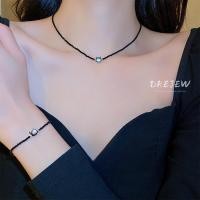 ราคา DREJEW สร้อยคอ สร้อยข้อมือ หินตาแมว ทอง 18K จี้รูปตาแมว เครื่องประดับแฟชั่น (25172139414)