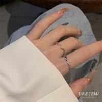 ราคา เดรเจว ชุบทองแท้เพทายเรขาคณิตแหวนบุคลิกภาพเกาหลีออกแบบแหวนสองชิ้นแฟชั่นอินเครื่องประดับมือผู้หญิง (27976042988)