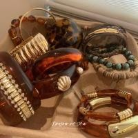 ราคา DREJEW Maillard สร้อยข้อมือเรซิ่น สไตล์ย้อนยุค (42169301808)