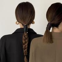 ราคา DREJEW เดรช ซอก อารมณ์หนังยางรัดผมเกาหลีออกแบบเรียบง่ายเครื่องประดับผมสําหรับผู้หญิง (29112791626)