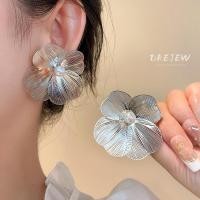 ราคา DREJEW เข็มเงินฝรั่งเศสกลวงดอกไม้มุกต่างหูแฟชั่นต่างหูเฉพาะอารมณ์ต่างหู (21781298718)